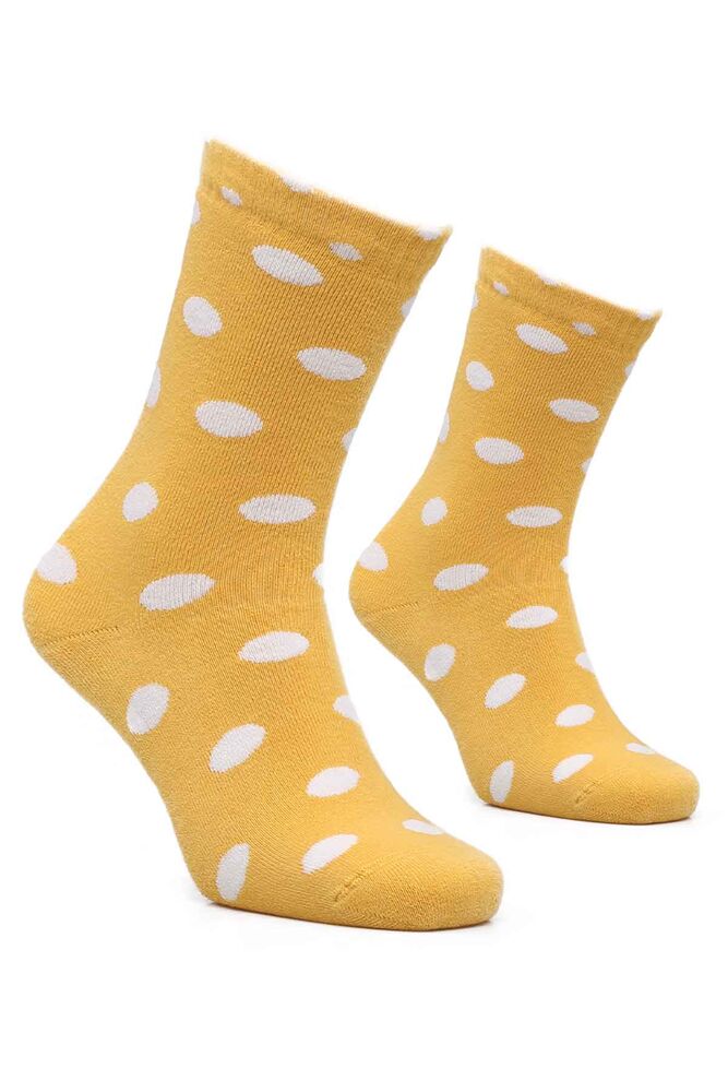 Zambezi Kadın Havlu Çorap 24628 | Sarı