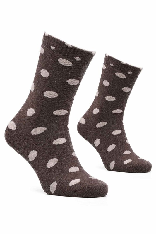 PRO - Zambezi Kadın Havlu Çorap 24628 | Vizon