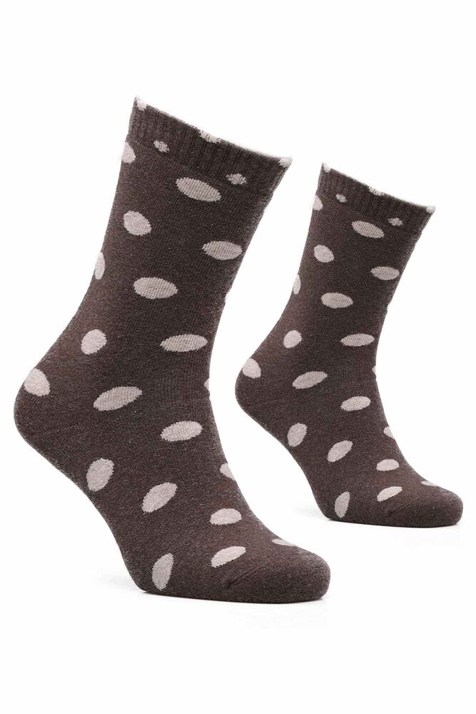 Zambezi Kadın Havlu Çorap 24628 | Vizon