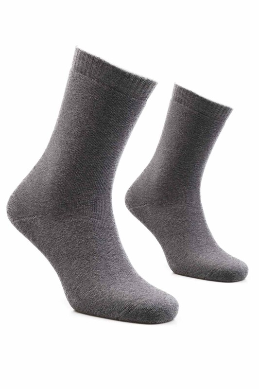 PRO - Kadın Havlu Çorap 24607 | Gri