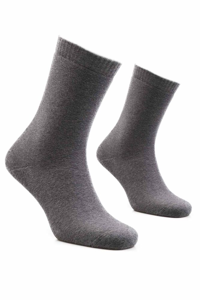 Kadın Havlu Çorap 24607 | Gri