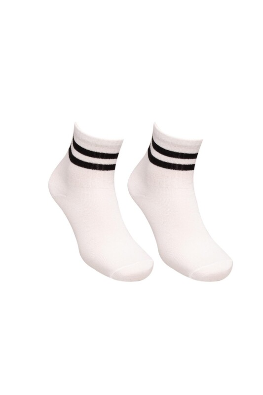 RASSE - Kadın Soket Çorap 11300 | Beyaz