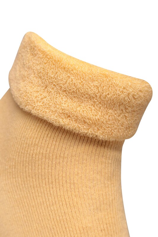 Roff Kadın Termal Havlu Çorap 25200 | Sarı - Thumbnail
