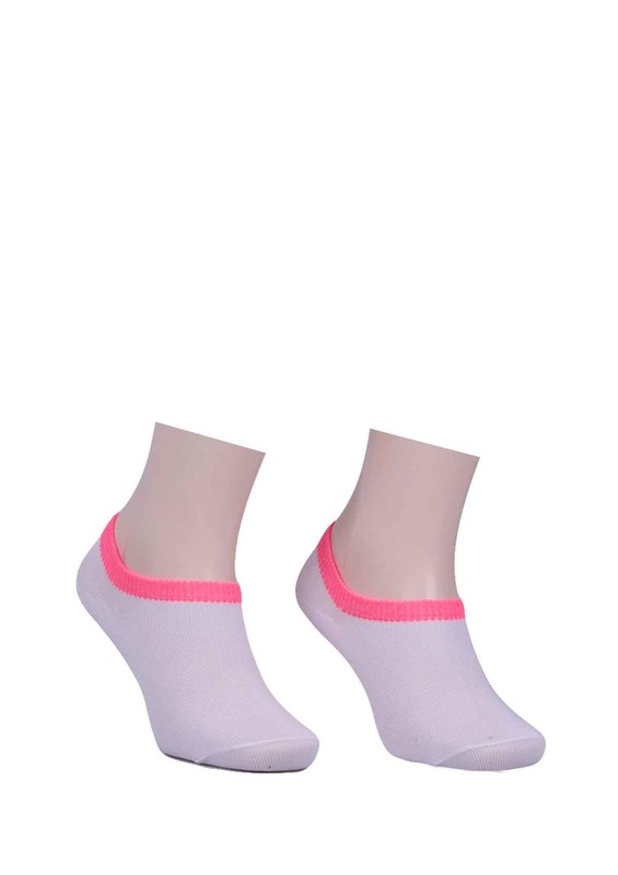 SAHAB - Sahab Bileği Renkli Soket Çorap 539 | Pembe