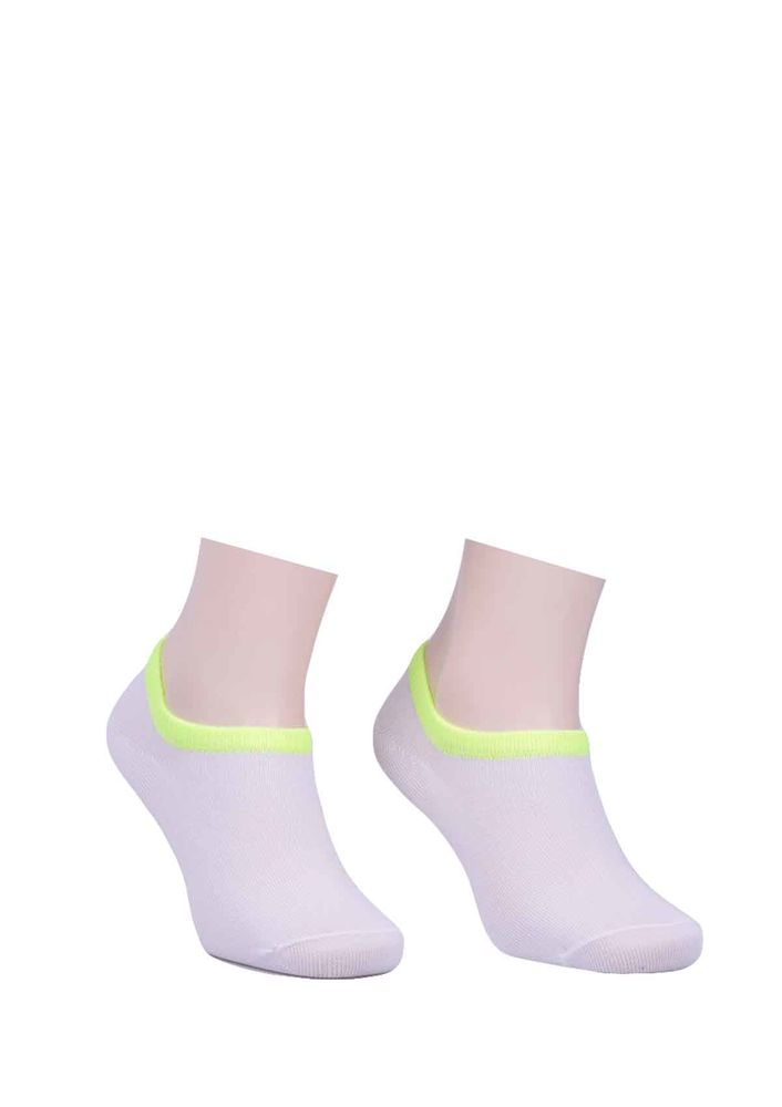 Sahab Bileği Renkli Soket Çorap 539 | Sarı