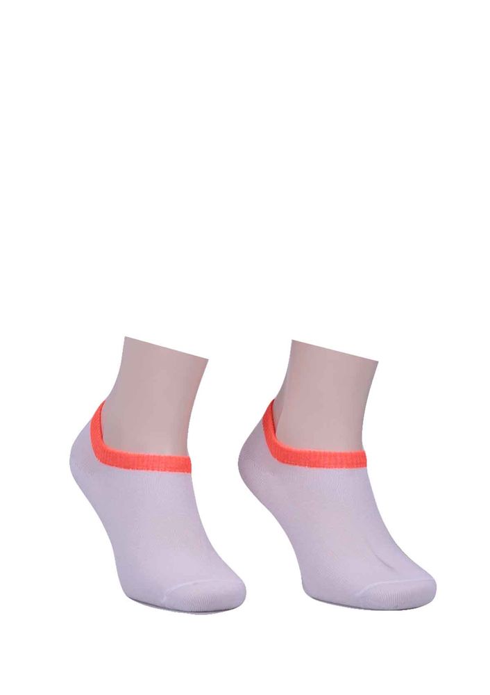 Sahab Bileği Renkli Soket Çorap 539 | Turuncu