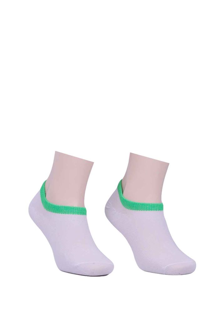 Sahab Bileği Renkli Soket Çorap 539 | Yeşil