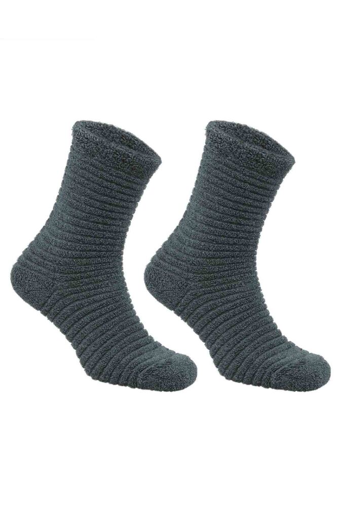 Kadın Termal Havlu Soket Çorap | Petrol
