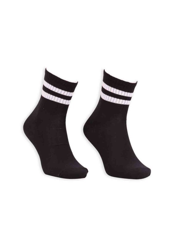 Pola Teenage Kadın Soket Çorap | Siyah - Thumbnail