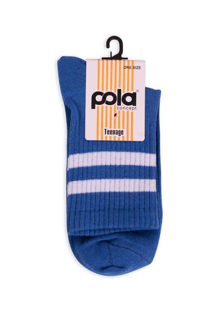 Pola Teenage Kadın Soket Çorap | Mavi
