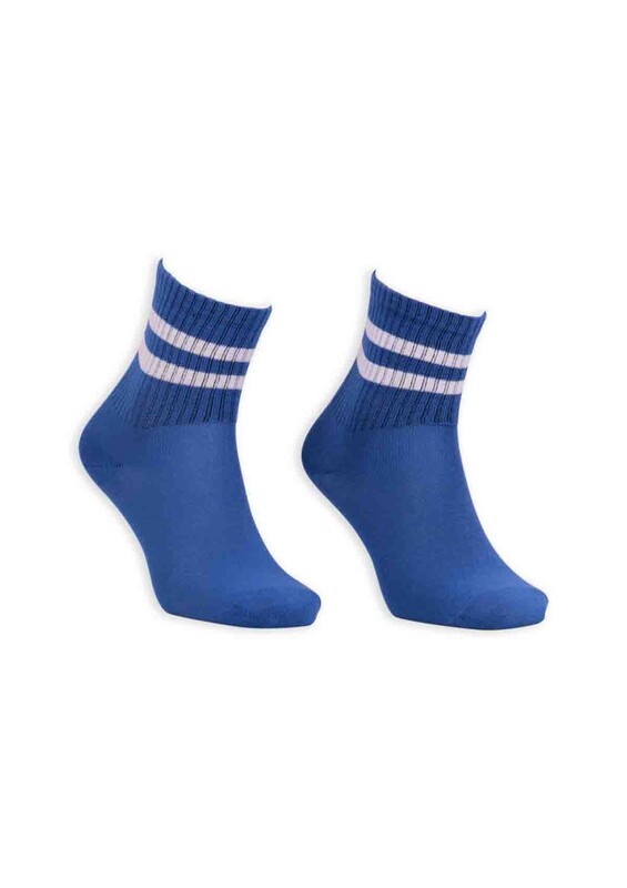 Pola Teenage Kadın Soket Çorap | Mavi - Thumbnail
