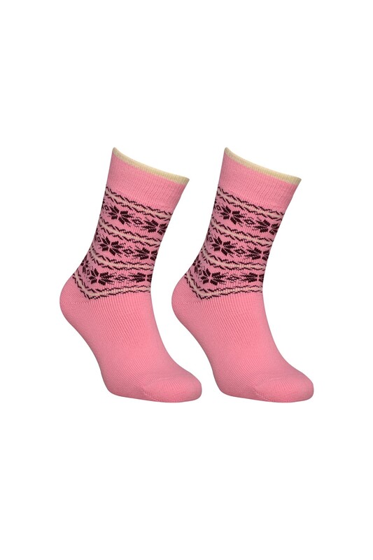 URVE - Termal Kadın Soket Çorap 6045 | Pembe