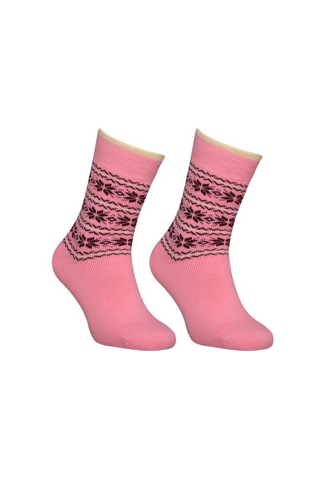 Termal Kadın Soket Çorap 6045 | Pembe