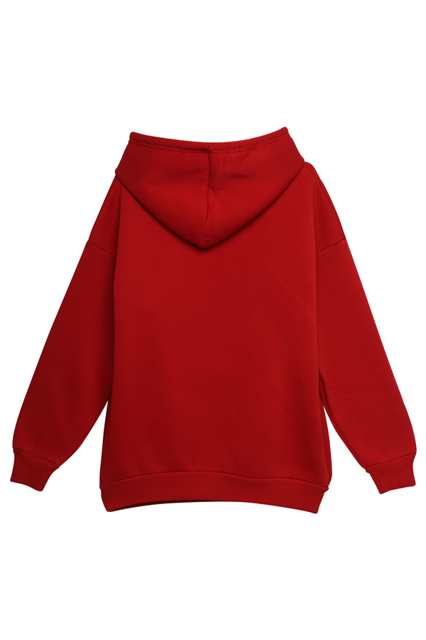3 İplik Sweatshirt 6521 | Kırmızı