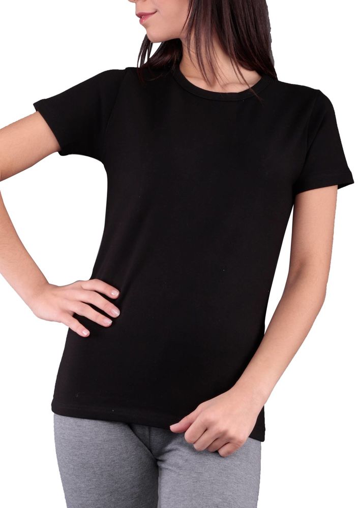 Mary Lüx Termal T-Shirt 527 | Siyah