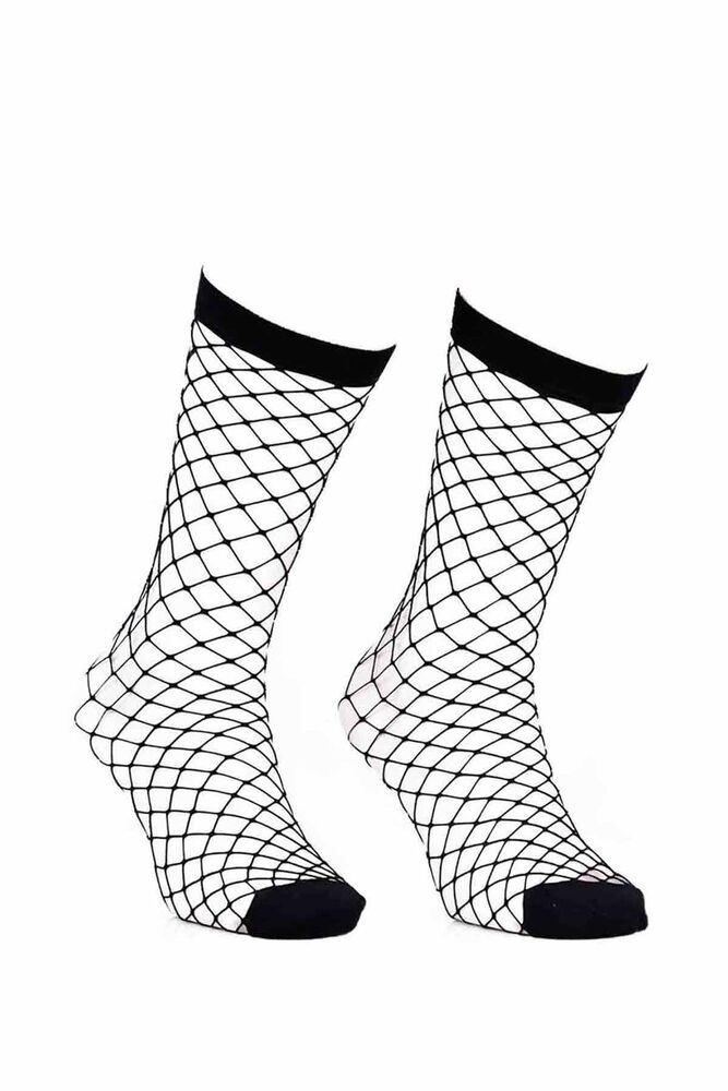 Desimo Kalın Fileli Siyah Çorap 102 | Siyah