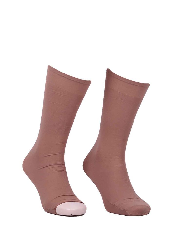 Dore Düz Dizaltı Abdest Çorabı 603 | Bronz