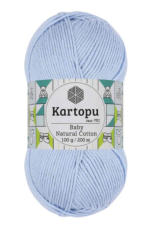 KARTOPU - Пряжа Kartopu Baby Natural Cotton 100гр./светло-голубая К544