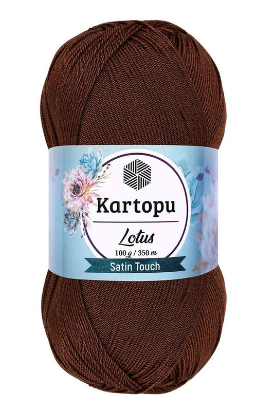 KARTOPU - Пряжа Kartopu Lotus 100гр./K858 коричневый 