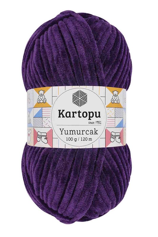 KARTOPU - Пряжа Kartopu Yumurcak 100гр./фиолетовый K724