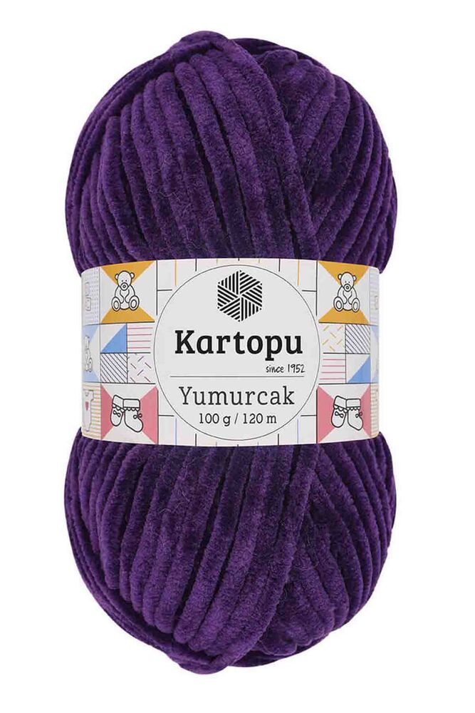 Пряжа Kartopu Yumurcak 100гр./фиолетовый K724