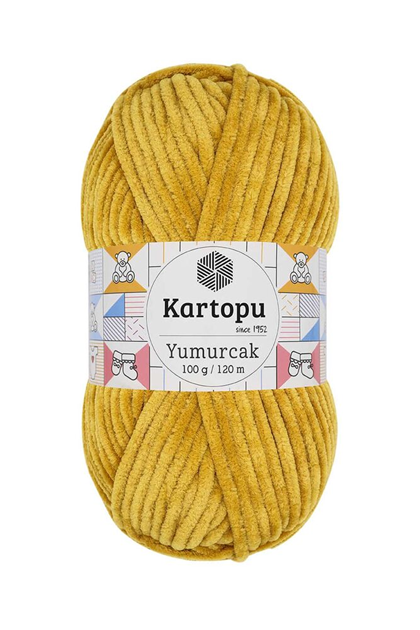 Kartopu Yumurcak El Örgü İpi Hardal K310