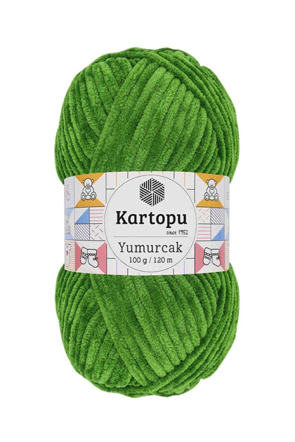 KARTOPU - Пряжа Kartopu Yumurcak 100гр.K469/оливковый 