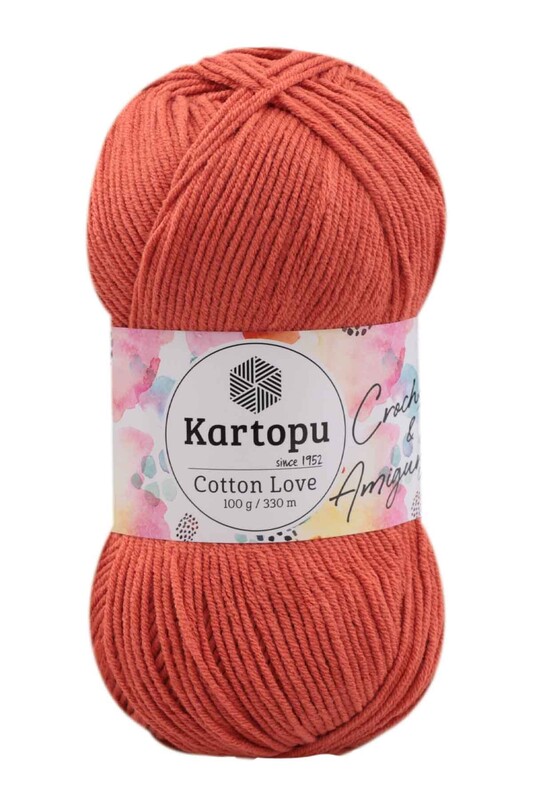 KARTOPU - Kartopu Cotton Love El Örgü İpi | Kiremit K269