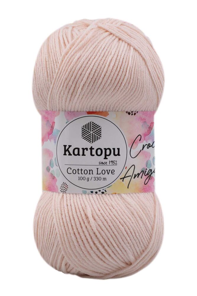 Kartopu Cotton Love El Örgü İpi | Ekru K793