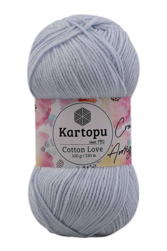 KARTOPU - Kartopu Cotton Love El Örgü İpi | Bebe Mavi K580