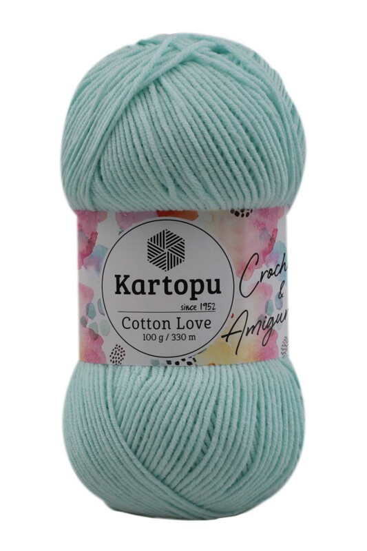 KARTOPU - Kartopu Cotton Love El Örgü İpi | Mint Yeşil K547