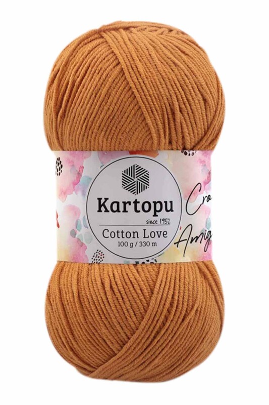 KARTOPU - Kartopu Cotton Love El Örgü İpi | Hardal K355
