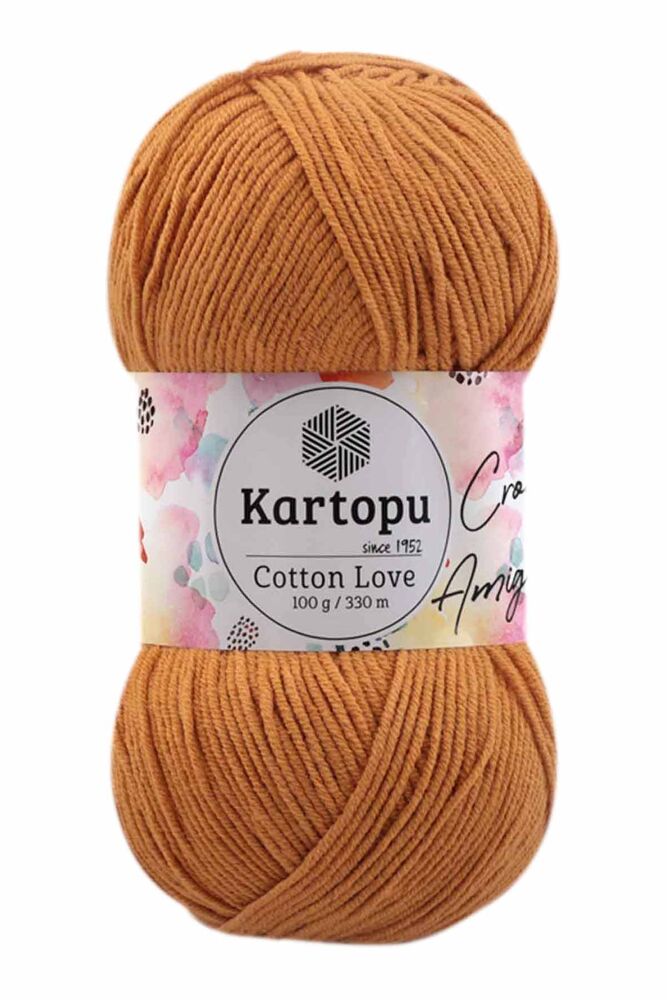Kartopu Cotton Love El Örgü İpi | Hardal K355