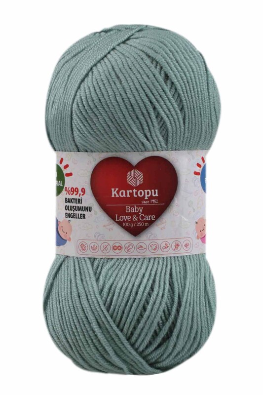 KARTOPU - Kartopu Baby Love & Care El Örgü İpi 100 gr. | Azur K493