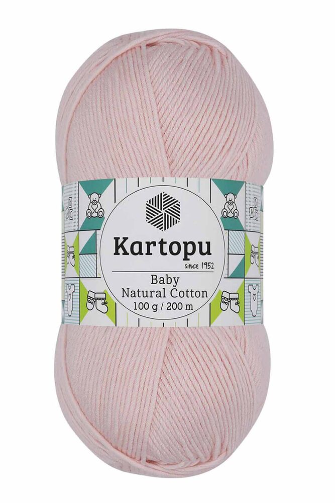 Kartopu Baby Natural Cotton El Örgü İpi Toz Pembe K1562