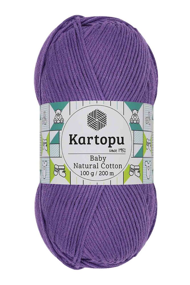 Kartopu Baby Natural Cotton El Örgü İpi Mor K719