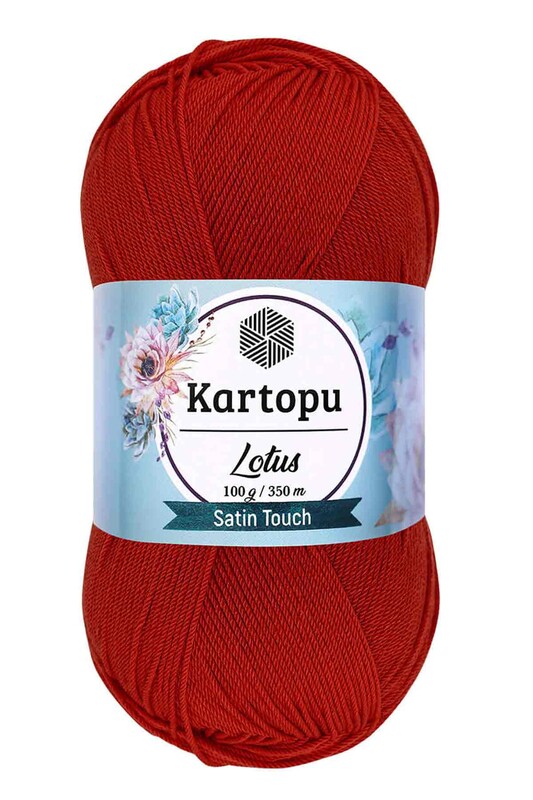 KARTOPU - Kartopu Lotus El Örgü İpi 100 gr Nar Çiçeği K101