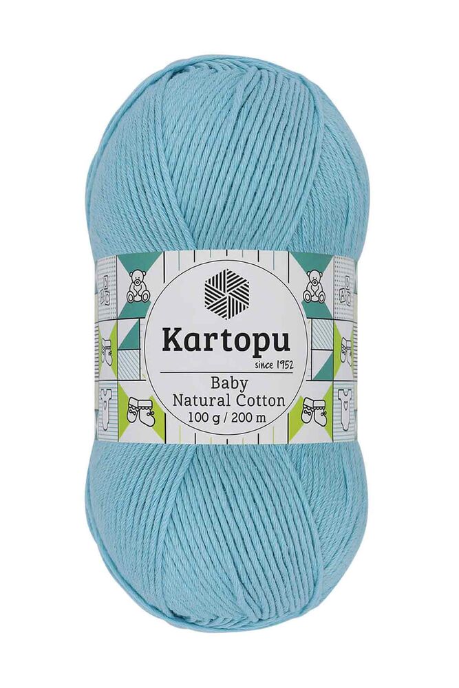Kartopu Baby Natural Cotton El Örgü İpi Turkuaz K551