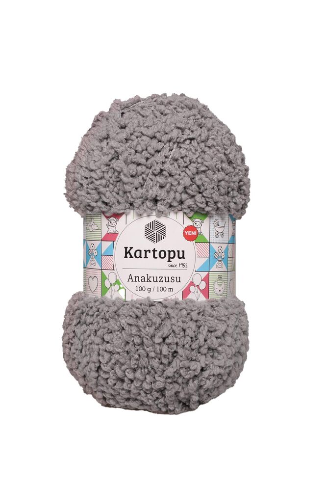Kartopu Anakuzusu El Örgü İpi | Gri K951
