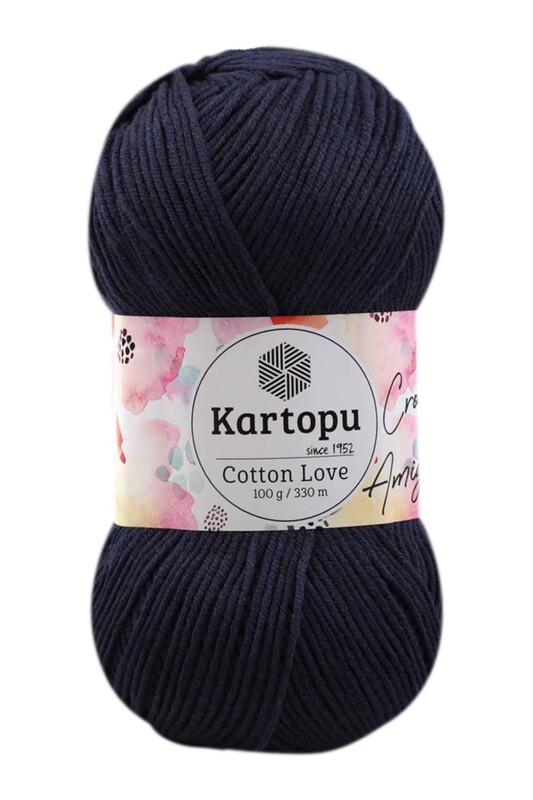 KARTOPU - Kartopu Cotton Love Yarn|Dark Navy Blue K630