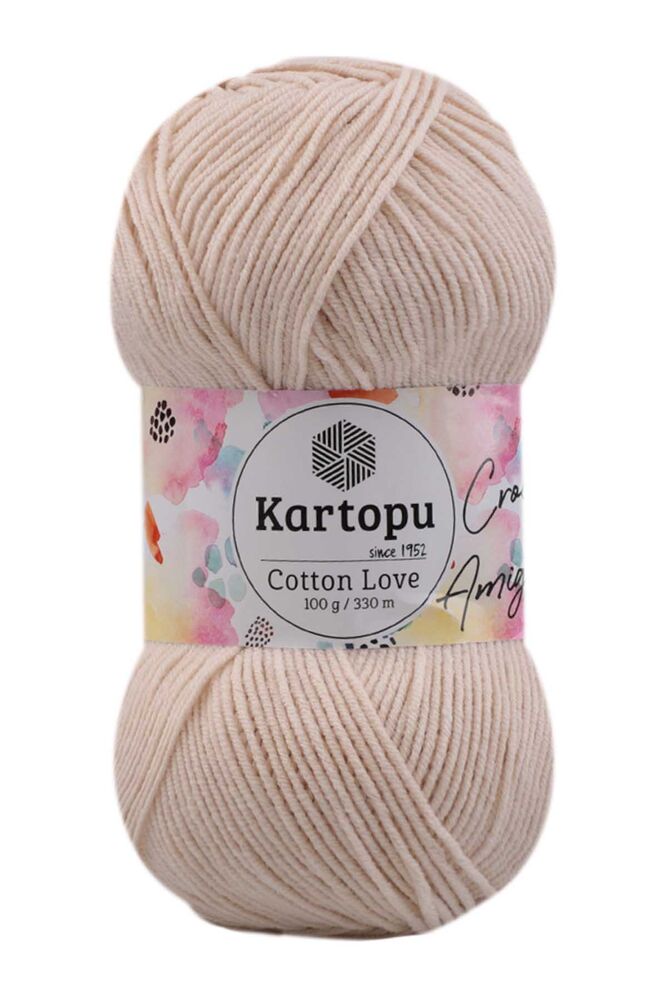 Kartopu Cotton Love Yarn| Ecru K354