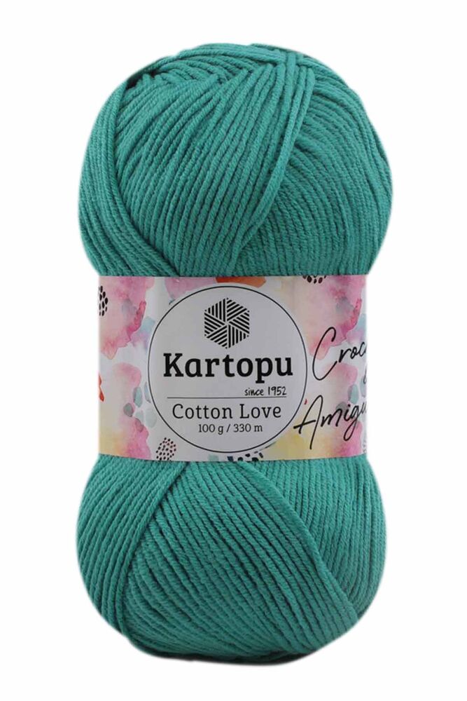 Kartopu Cotton Love Yarn| Green K418
