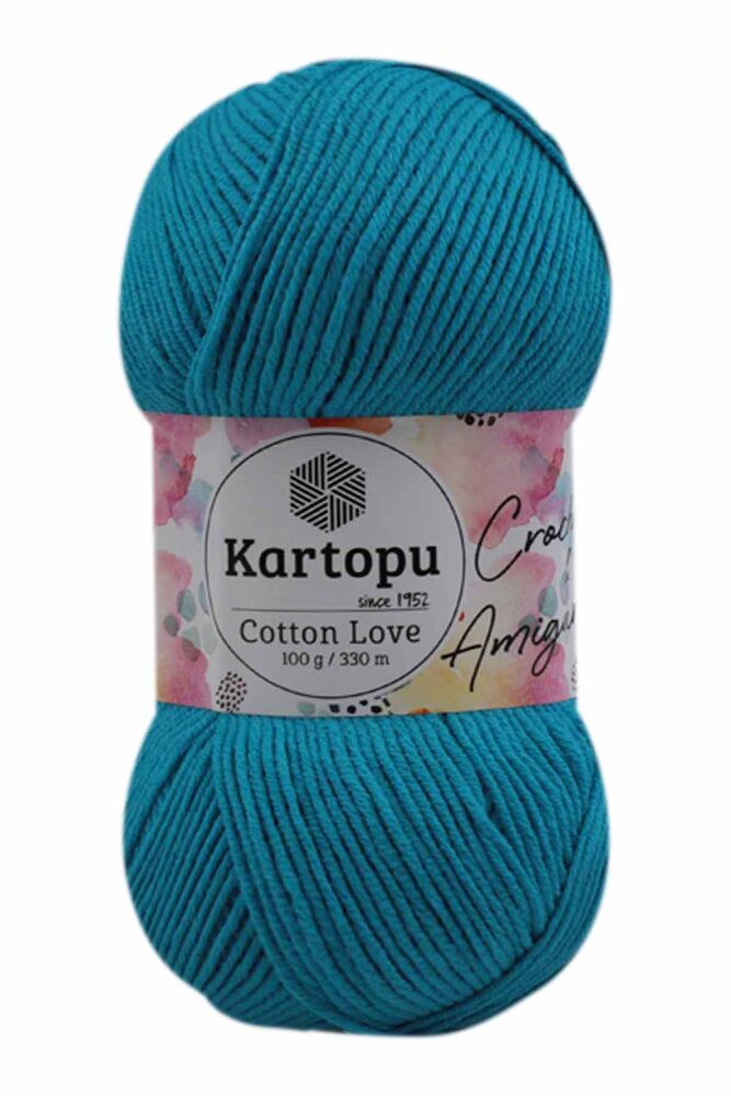 Kartopu Cotton Love Yarn| Blue K512