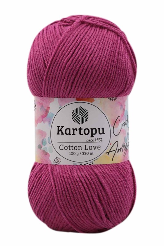 KARTOPU - Kartopu Cotton Love Yarn|Fuchsia K730