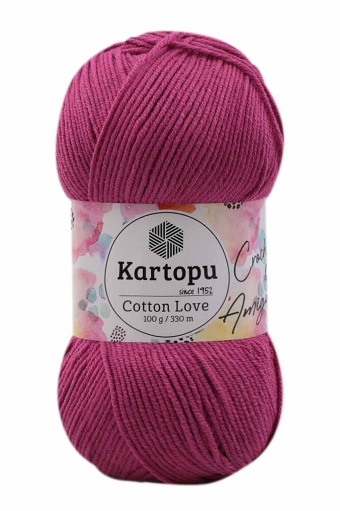 Kartopu Cotton Love Yarn|Fuchsia K730