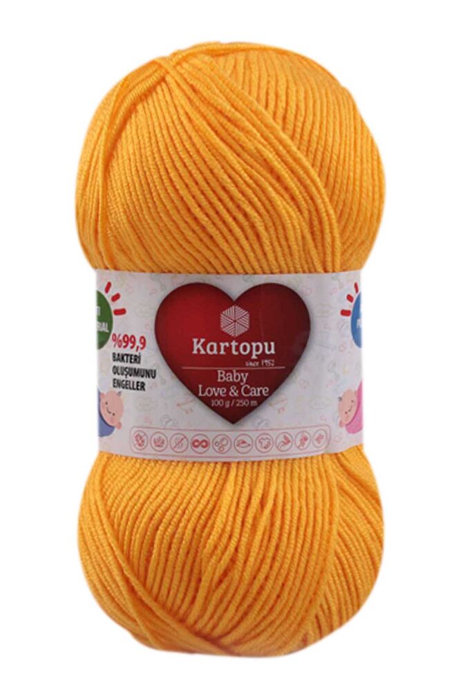 Kartopu Baby Love & Care Yarn|Yellow K154