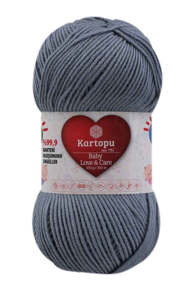 Kartopu Baby Love & Care Yarn| Anthracite K571