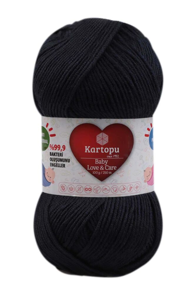 Kartopu Baby Love & Care Yarn|Dark Navy Blue K633