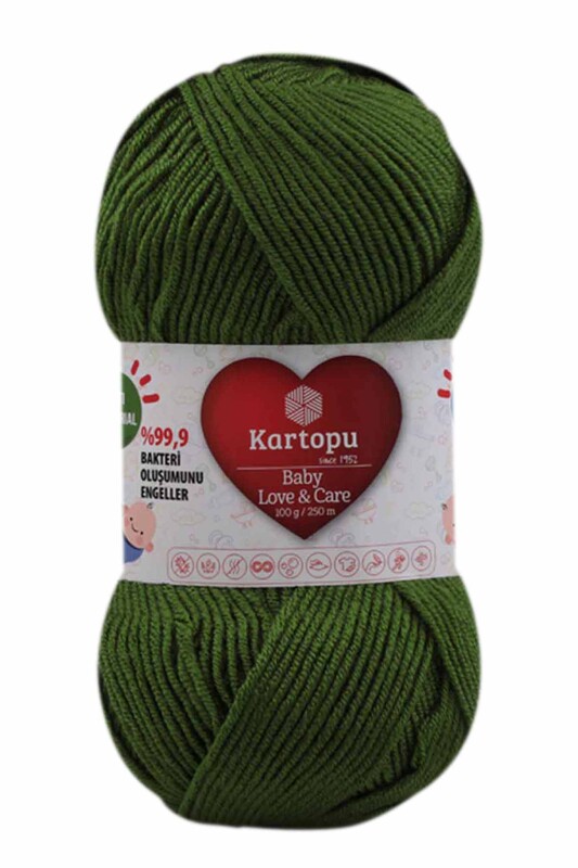KARTOPU - Kartopu Baby Love & Care Yarn|Green K1391