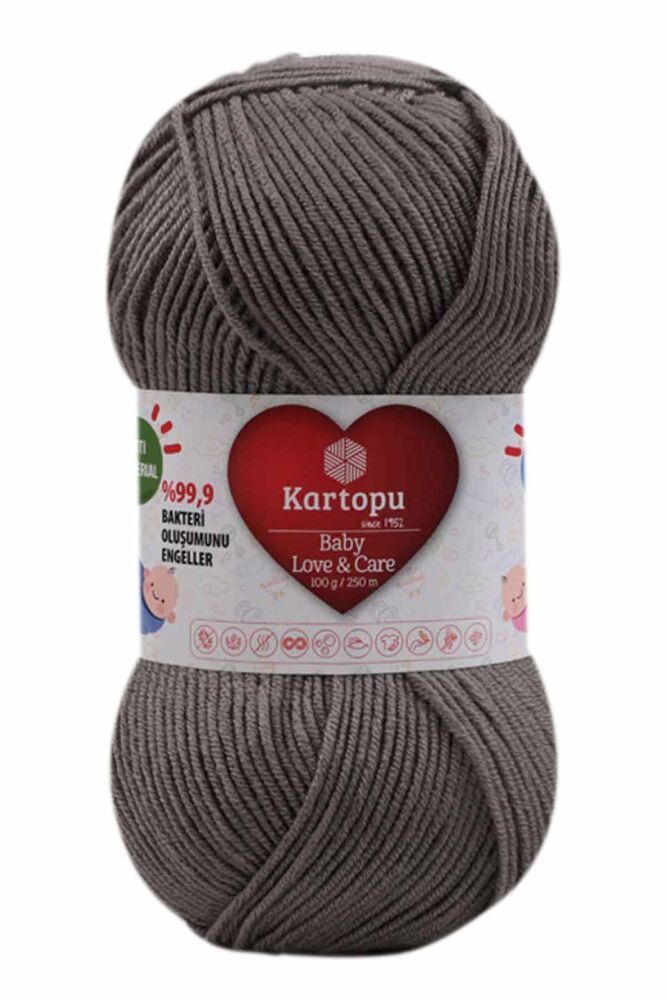 Kartopu Baby Love & Care Yarn|Dark Gray K1921